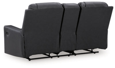 Mackmenville Reclining Loveseat with Console - Yankee Furniture Barn (Ossipee,NH)