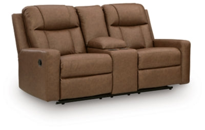 Mackmenville Reclining Loveseat with Console - Yankee Furniture Barn (Ossipee,NH)