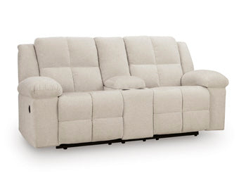 Orlen Reclining Loveseat with Console - Yankee Furniture Barn (Ossipee,NH)