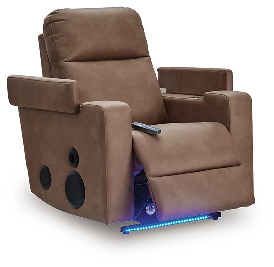 Lorrenton Power Glider Recliner with Audio System - Yankee Furniture Barn (Ossipee,NH)