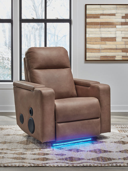 Lorrenton Power Glider Recliner with Audio System - Yankee Furniture Barn (Ossipee,NH)