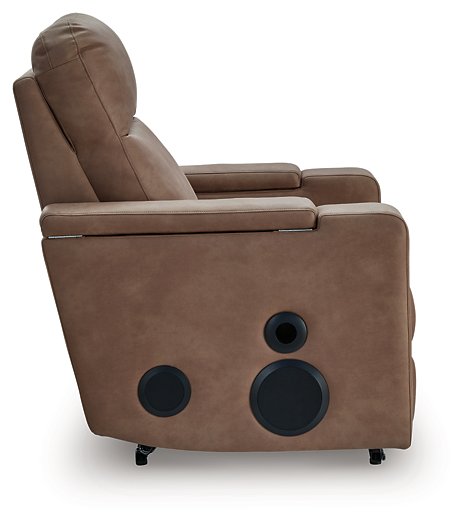 Lorrenton Power Glider Recliner with Audio System - Yankee Furniture Barn (Ossipee,NH)
