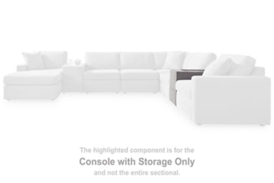 Modmax Balanced Sectional with Audio and Storage Consoles - Yankee Furniture Barn (Ossipee,NH)