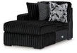 Midnight-Madness Sectional with Chaise - Yankee Furniture Barn (Ossipee,NH)