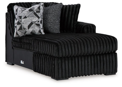 Midnight-Madness Sectional with Chaise - Yankee Furniture Barn (Ossipee,NH)