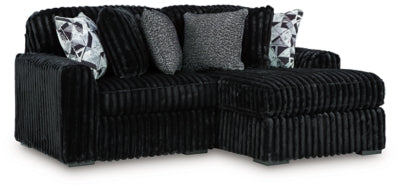Midnight-Madness Sectional with Chaise - Yankee Furniture Barn (Ossipee,NH)