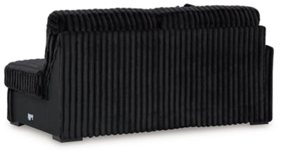 Midnight-Madness Sectional with Chaise - Yankee Furniture Barn (Ossipee,NH)