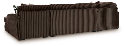 Midnight-Madness Sectional with Chaise - Yankee Furniture Barn (Ossipee,NH)