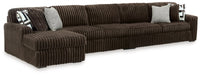 Midnight-Madness Sectional with Chaise - Yankee Furniture Barn (Ossipee,NH)