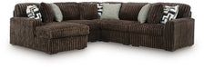 Midnight-Madness Sectional with Chaise - Yankee Furniture Barn (Ossipee,NH)