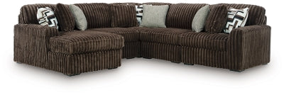 Midnight-Madness Sectional with Chaise - Yankee Furniture Barn (Ossipee,NH)