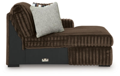 Midnight-Madness Sectional with Chaise - Yankee Furniture Barn (Ossipee,NH)
