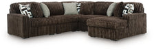 Midnight-Madness Sectional with Chaise - Yankee Furniture Barn (Ossipee,NH)