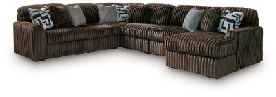 Midnight-Madness Sectional with Chaise - Yankee Furniture Barn (Ossipee,NH)