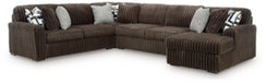 Midnight-Madness Sectional with Chaise - Yankee Furniture Barn (Ossipee,NH)