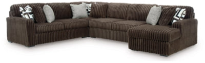 Midnight-Madness Sectional with Chaise - Yankee Furniture Barn (Ossipee,NH)