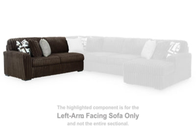 Midnight-Madness Sectional with Chaise - Yankee Furniture Barn (Ossipee,NH)