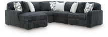 Midnight-Madness Sectional with Chaise - Yankee Furniture Barn (Ossipee,NH)
