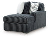 Midnight-Madness Sectional with Chaise - Yankee Furniture Barn (Ossipee,NH)
