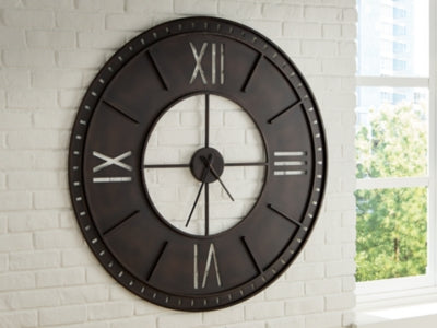 Lytle Wall Clock - Yankee Furniture Barn (Ossipee,NH)