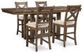 Moriville Counter Height Dining Set - Yankee Furniture Barn (Ossipee,NH)
