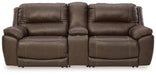 Dunleith Power Reclining Loveseat with Console - Yankee Furniture Barn (Ossipee,NH)