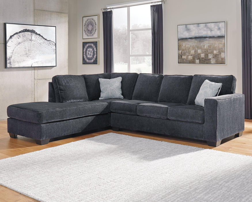 Altari Sleeper Sectional with Chaise - Yankee Furniture Barn (Ossipee,NH)