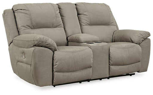 Next-Gen Gaucho Power Reclining Loveseat with Console - Yankee Furniture Barn (Ossipee,NH)