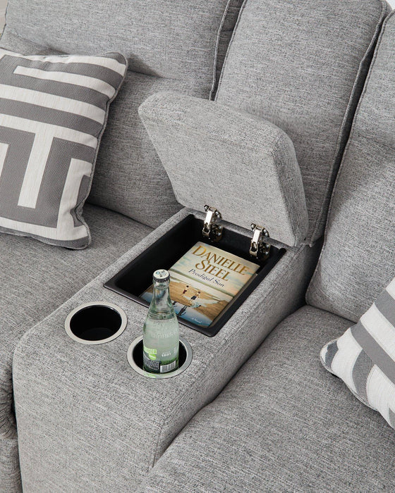 Biscoe Power Reclining Loveseat - Yankee Furniture Barn (Ossipee,NH)