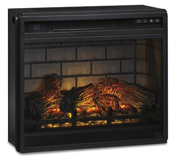 Entertainment Accessories Electric Infrared Fireplace Insert - Yankee Furniture Barn (Ossipee,NH)