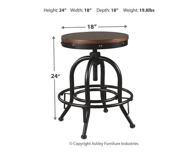Valebeck Counter Height Bar Stool - Yankee Furniture Barn (Ossipee,NH)