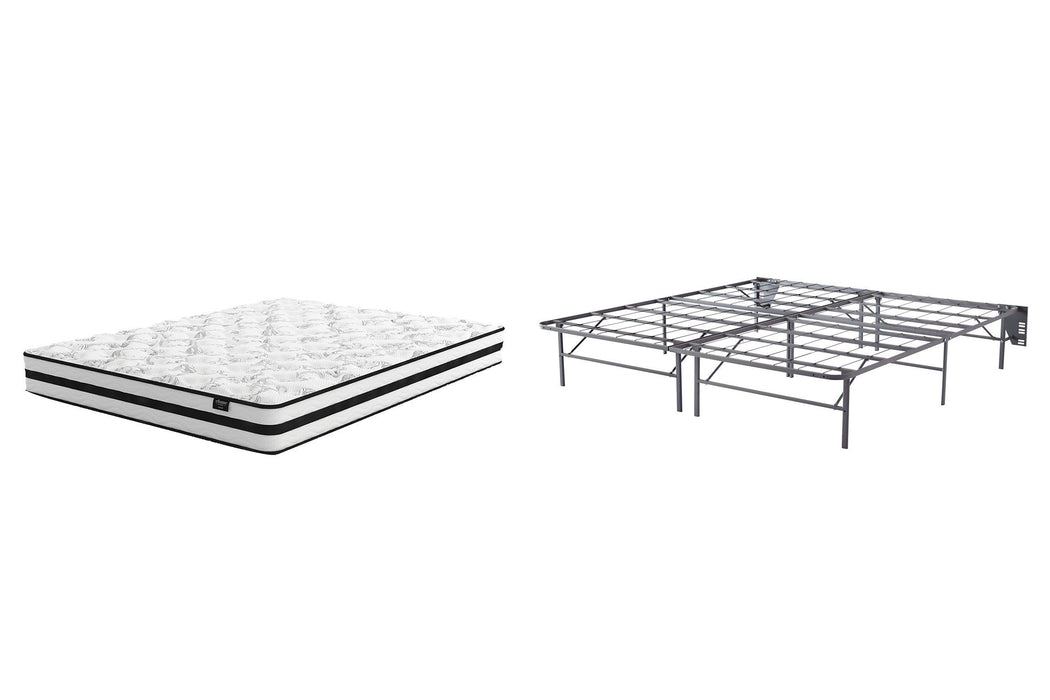 8 Inch Chime Innerspring Mattress Set - Yankee Furniture Barn (Ossipee,NH)