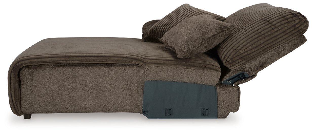 Top Tier Reclining Sectional with Chaise - Yankee Furniture Barn (Ossipee,NH)