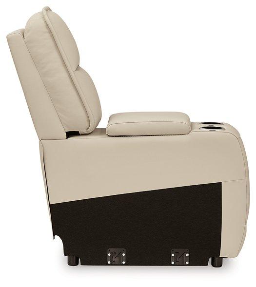 Double Deal Reclining Sectional with Console - Yankee Furniture Barn (Ossipee,NH)