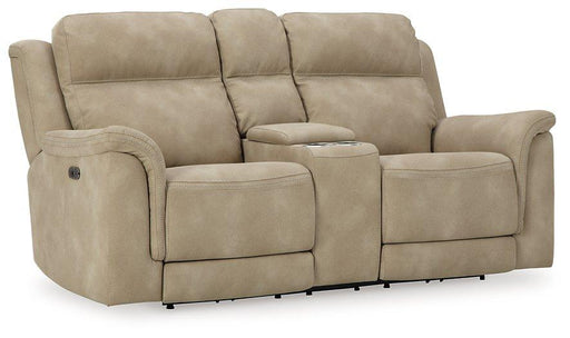 Next-Gen DuraPella Power Reclining Loveseat with Console - Yankee Furniture Barn (Ossipee,NH)