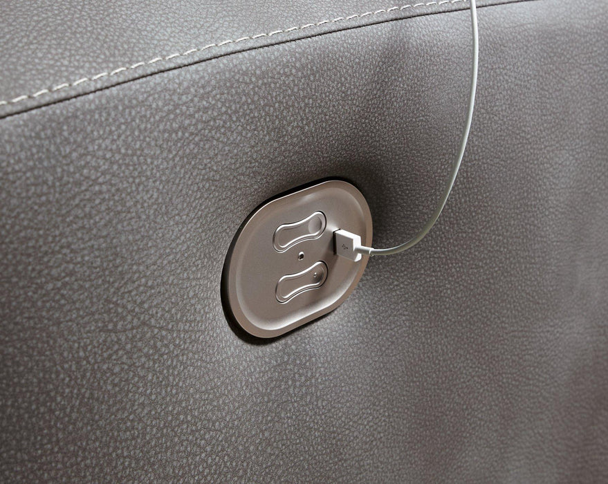 Next-Gen DuraPella Power Reclining Sectional Loveseat - Yankee Furniture Barn (Ossipee,NH)