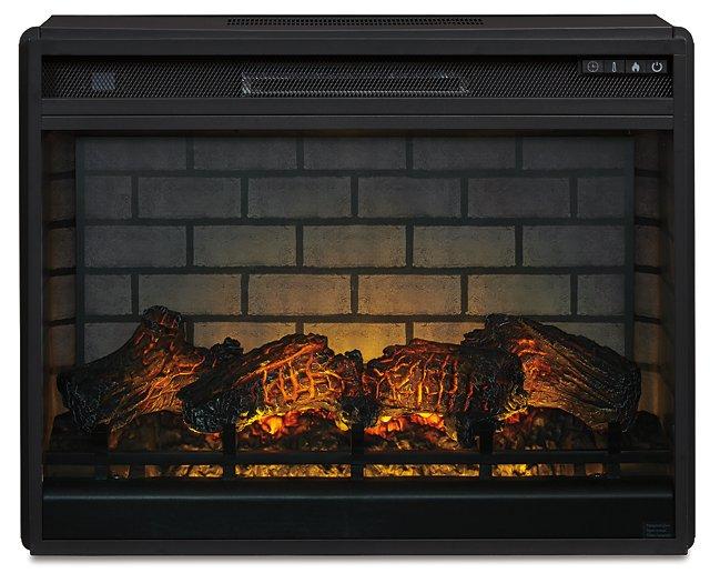 Entertainment Accessories Electric Infrared Fireplace Insert - Yankee Furniture Barn (Ossipee,NH)