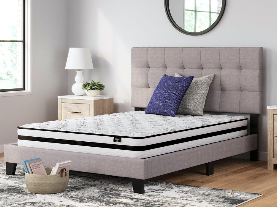 8 Inch Chime Innerspring Mattress Set - Yankee Furniture Barn (Ossipee,NH)