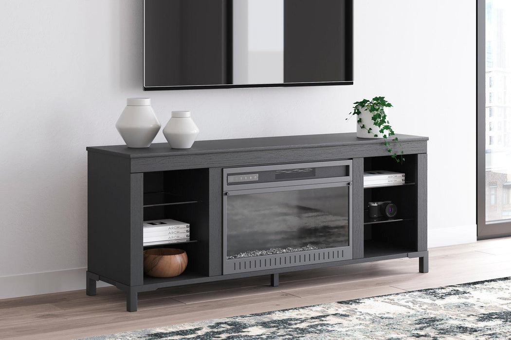 Cayberry 60" TV Stand with Electric Fireplace - Yankee Furniture Barn (Ossipee,NH)