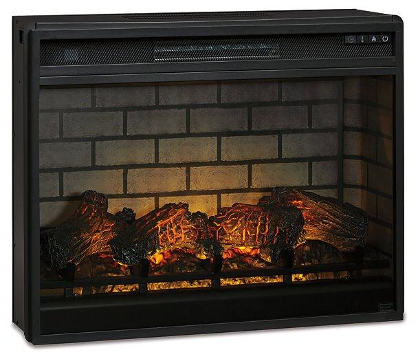 Entertainment Accessories Electric Infrared Fireplace Insert - Yankee Furniture Barn (Ossipee,NH)
