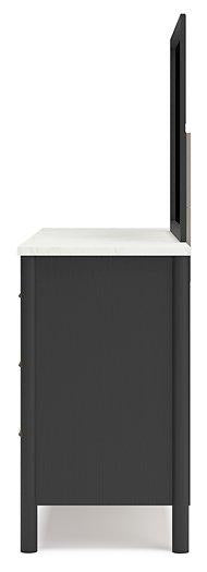 Cadmori Dresser and Mirror - Yankee Furniture Barn (Ossipee,NH)