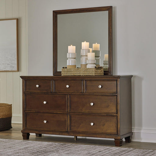 Danabrin Dresser and Mirror - Yankee Furniture Barn (Ossipee,NH)