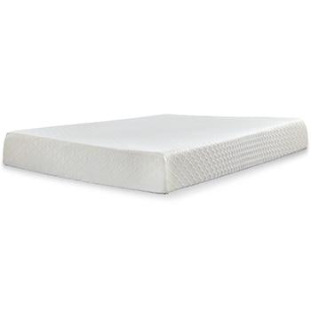 10 Inch Chime Memory Foam Mattress Set - Yankee Furniture Barn (Ossipee,NH)