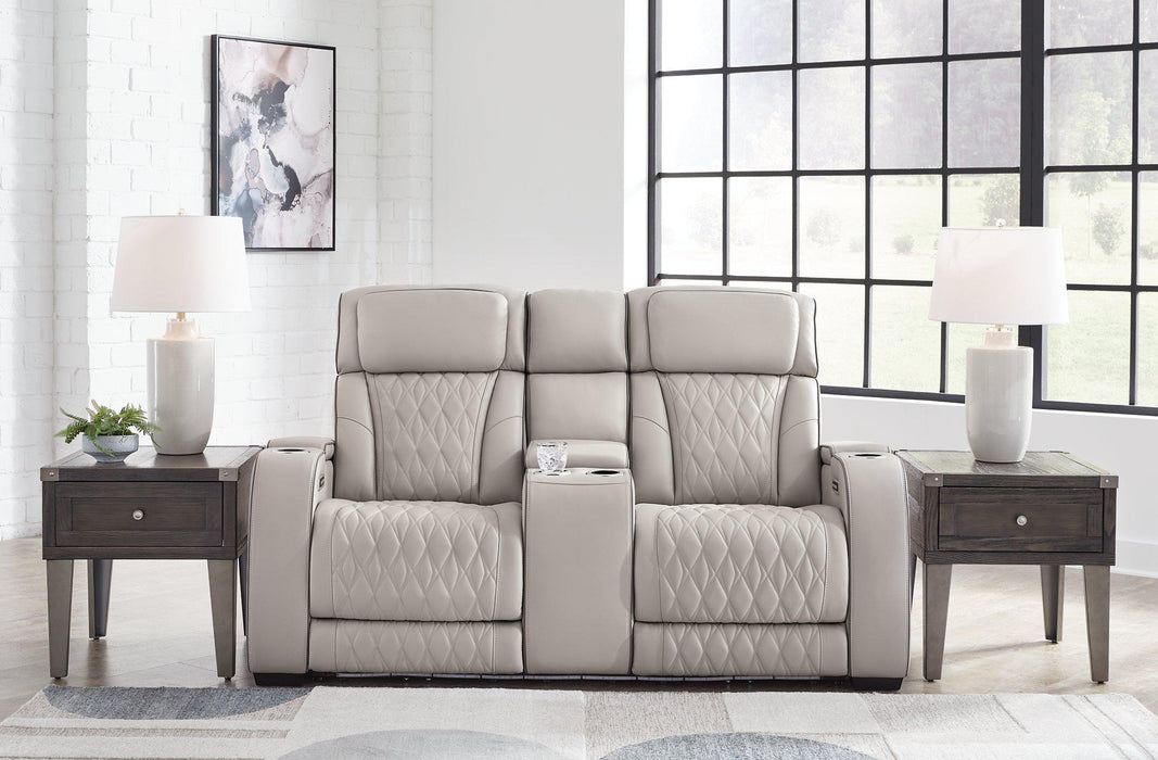 Boyington Power Reclining Loveseat with Console - Yankee Furniture Barn (Ossipee,NH)