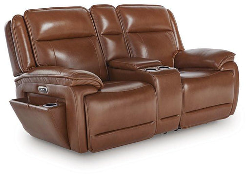 Healy Pier Power Reclining Loveseat with Console - Yankee Furniture Barn (Ossipee,NH)
