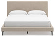 Cielden Upholstered Bed with Roll Slats - Yankee Furniture Barn (Ossipee,NH)