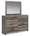 Graystorm Dresser and Mirror - Yankee Furniture Barn (Ossipee,NH)