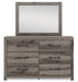 Graystorm Dresser and Mirror - Yankee Furniture Barn (Ossipee,NH)