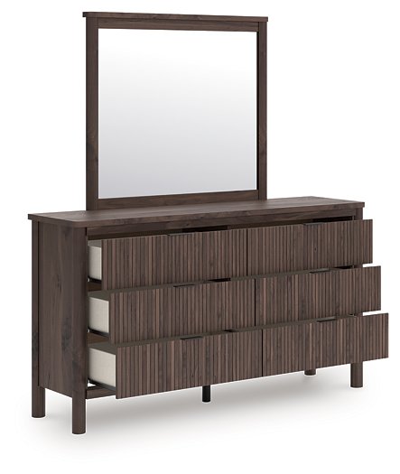 Pamytta Dresser and Mirror - Yankee Furniture Barn (Ossipee,NH)