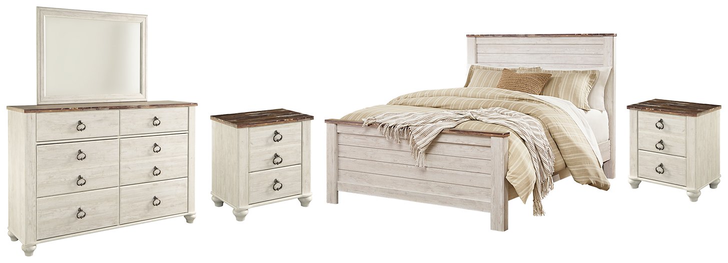 Willowton Bedroom Set - Yankee Furniture Barn (Ossipee,NH)